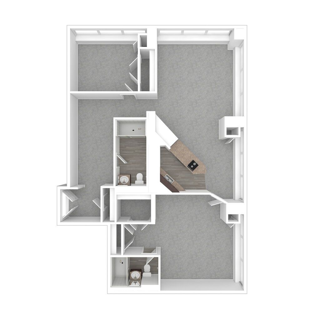 floor plan blueprint vivo living baltimore apartments 7