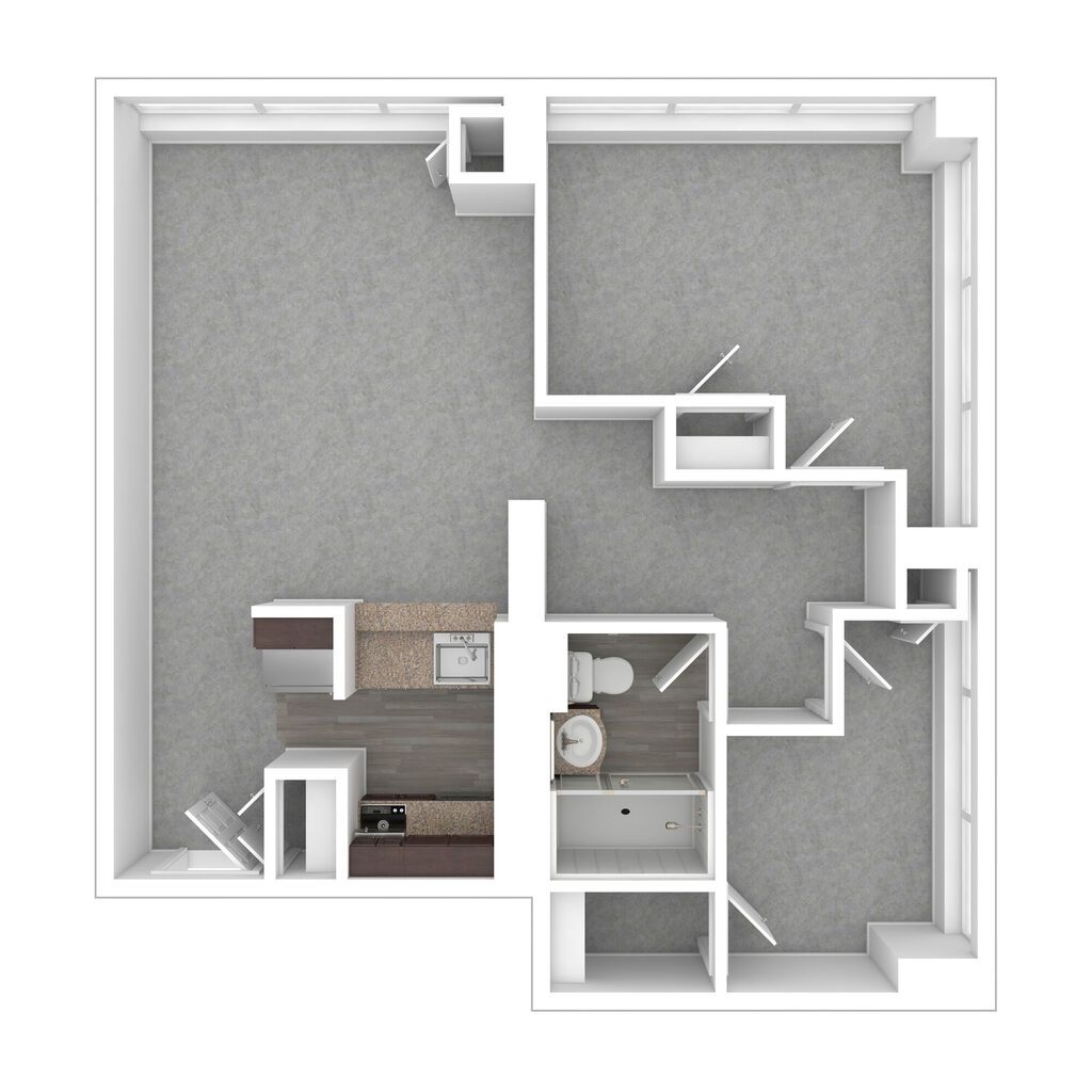 floor plan blueprint vivo living baltimore apartments 2