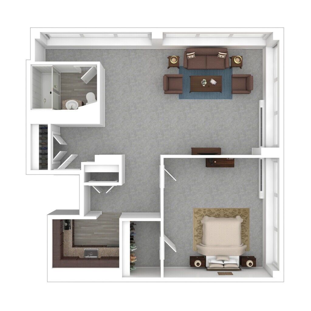 Vivo Living Baltimore 101 W Fayette St floor plan