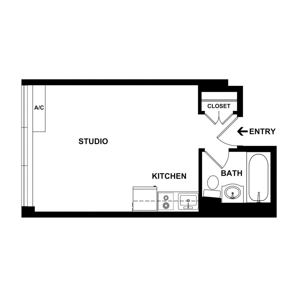 Vivo Living Baltimore 101 W Fayette St floor plan blueprint 8